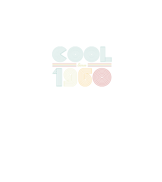 Cool Since 1960 minta fekete pólón