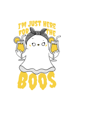 Ghost Boos minta fekete pólón