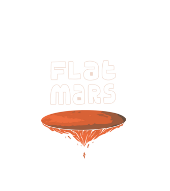 Lapos mars minta fehér pólón