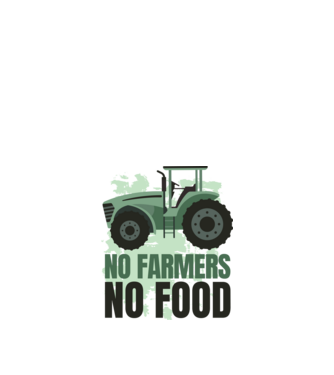 Farmer nélkül minta fehér pólón