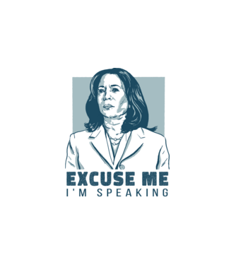 Kamala minta fehér pólón