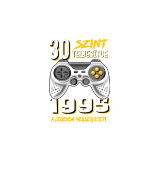 GAMER szint teljesítve 30. 1995 minta türkiz pólón