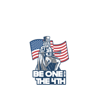 Uncle Sam minta fekete pólón