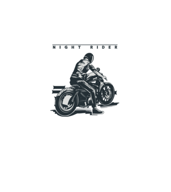 Motoros minta szürke pólón