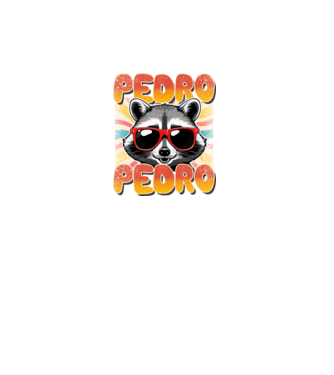 Pedro Pedro Groovy Retro minta türkiz pólón