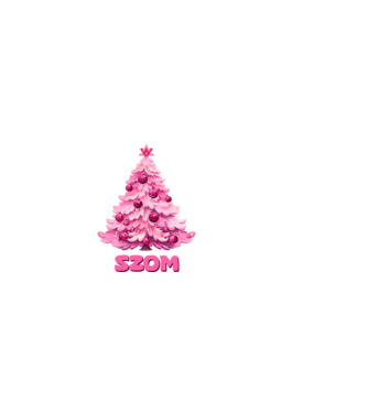 Faszom xmas pink - vicces karácsonyi póló minta világos rózsaszín pólón