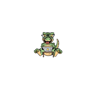 Nerd trex minta türkiz pólón