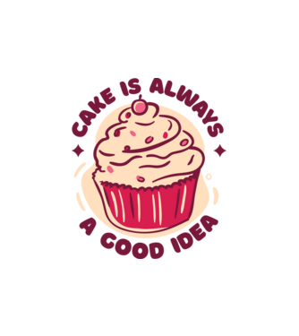 Muffin minta homokszín pólón