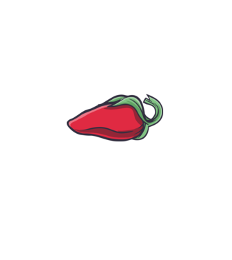 Got Spice Paprika minta világoskék pólón