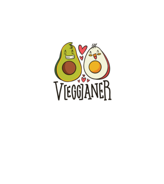 Vegganer minta fehér pólón