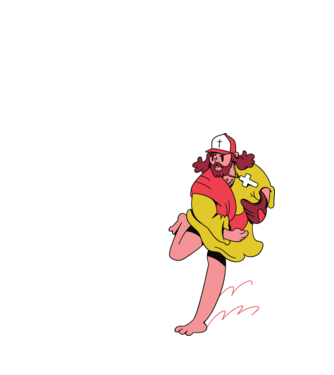 Jesus Saves minta fekete pólón