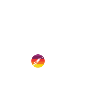 Beoltva Vakcina minta fehér pólón
