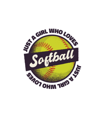 Softball minta fehér pólón