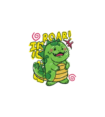 Trex minta fehér pólón