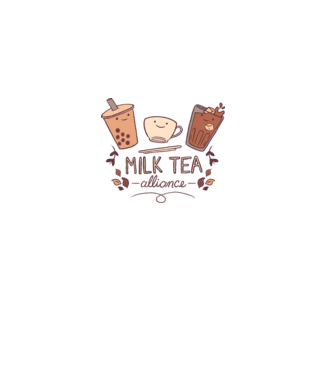 Tejes tea minta fehér pólón