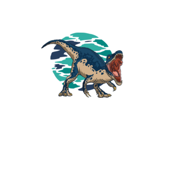 Barionix minta fekete pólón