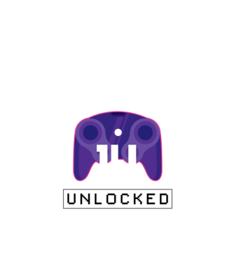 Level 14 Unlocked Gamer Születésnap minta fekete pólón