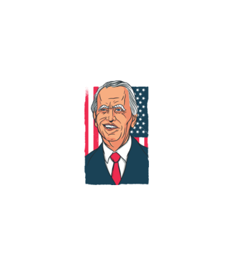 Joe Biden 2020 Usa minta fehér pólón