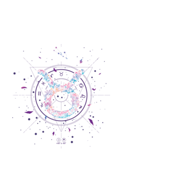 Bika Csillagjegy Horoszkóp - Taurus Zodiac minta fekete pólón