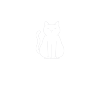 Minimalista macska minta fekete pólón