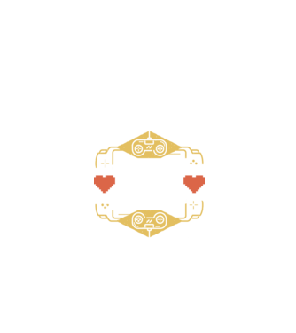 Level 7 Unlocked Gamer póló minta fekete pólón