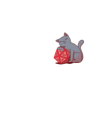 Dungeons Master Cat minta neonsárga pólón
