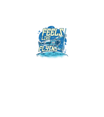 Mintha repülnék minta királykék pólón