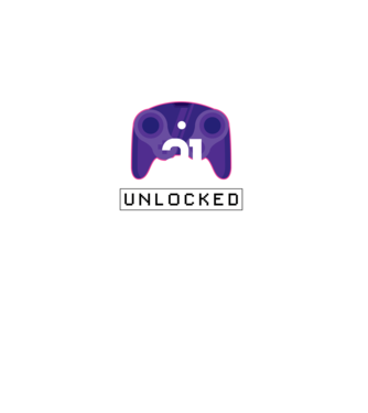 Level 21 Unlocked Gamer Születésnap minta türkiz pólón