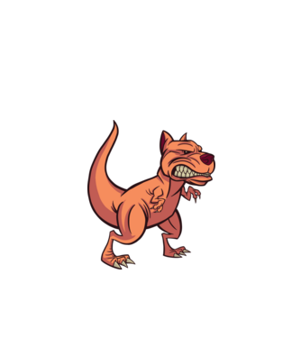 Pitbull Rex minta almazöld pólón