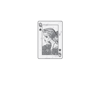 Poker minta fekete pólón