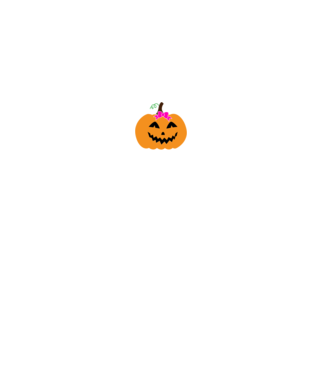 Húg Pumpkin minta fekete pólón