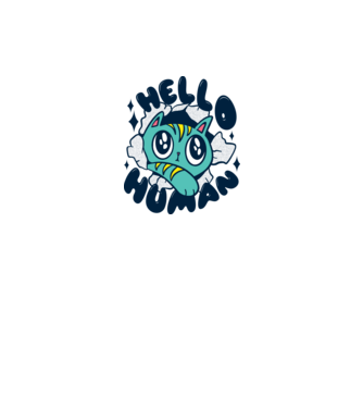 Hello ember minta szürke pólón