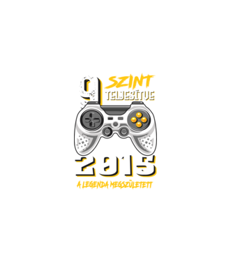 szint 9 2016 minta fekete pólón