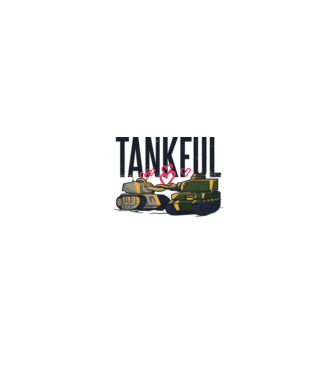 Tank minta fehér/piros pólón