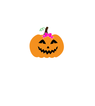 Nagymama Pumpkin minta fekete pólón