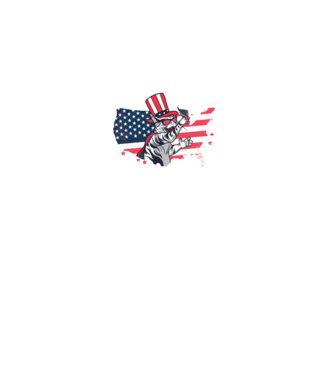 Americat minta fekete pólón