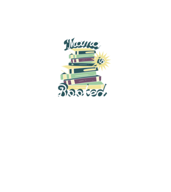 Mama Booked minta türkiz pólón
