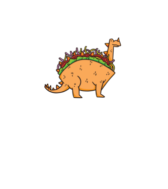 Dino Taco minta türkiz pólón