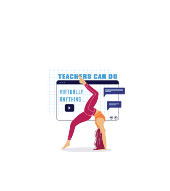 Virtuális Fitness minta fekete pólón