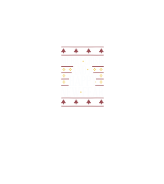 Merry crisis and a happy new fear minta farmerkék pólón