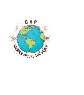 QRP Föld minta fehér pólón