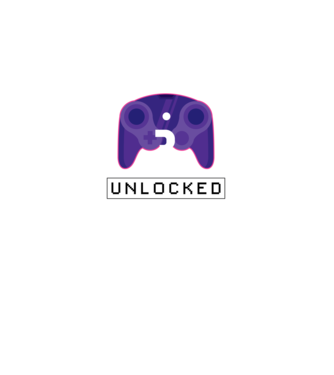 Level 3 Unlocked Gamer Születésnap minta fekete pólón