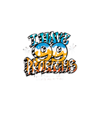 I have 99 Problems - Belga sör mindet megoldja minta fehér pólón