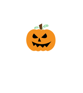 Apa Pumpkin minta fekete pólón