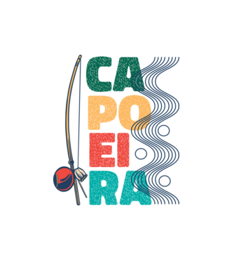 Capoeira minta fehér pólón