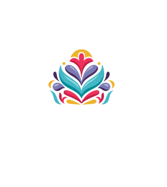 Otomi Design minta fekete pólón