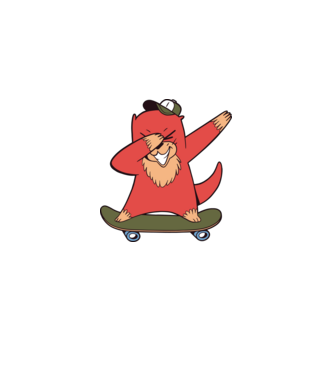 Vidra DAB minta homokszín pólón