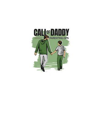Call of Daddy - Apának minta homokszín pólón