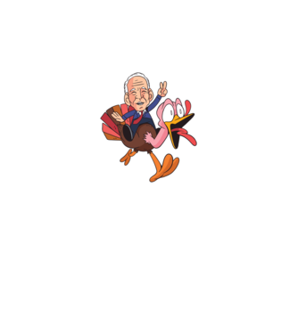 Biden Thanksgiving minta fekete pólón