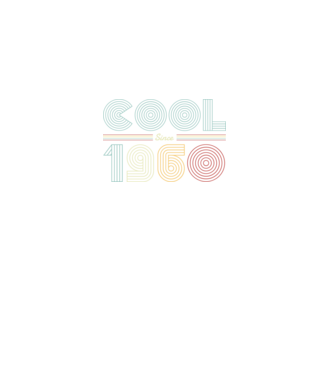 Cool Since 1960 minta fekete pólón